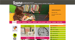 Desktop Screenshot of lounakirjastot.fi